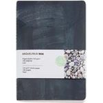 MIQUELRIUS Notizbuch Stone Paper 14,2 x 20,5 blanko, schwarz Hardcover 50 Seiten (A821990)