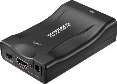 SpeaKa Professional AV Konverter SP-9430148 [HDMI - SCART] 1920 x 1080 Pixel (SP-9430148)