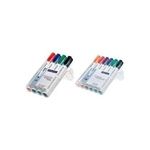 6 STAEDTLER Lumocolor Whiteboard-Marker farbsortiert 2,0 mm (351 WP6)