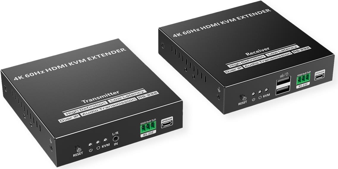 VALUE KVM Verlängerung über Kat.6/6A, HDMI, max. 120m (14.99.3044)