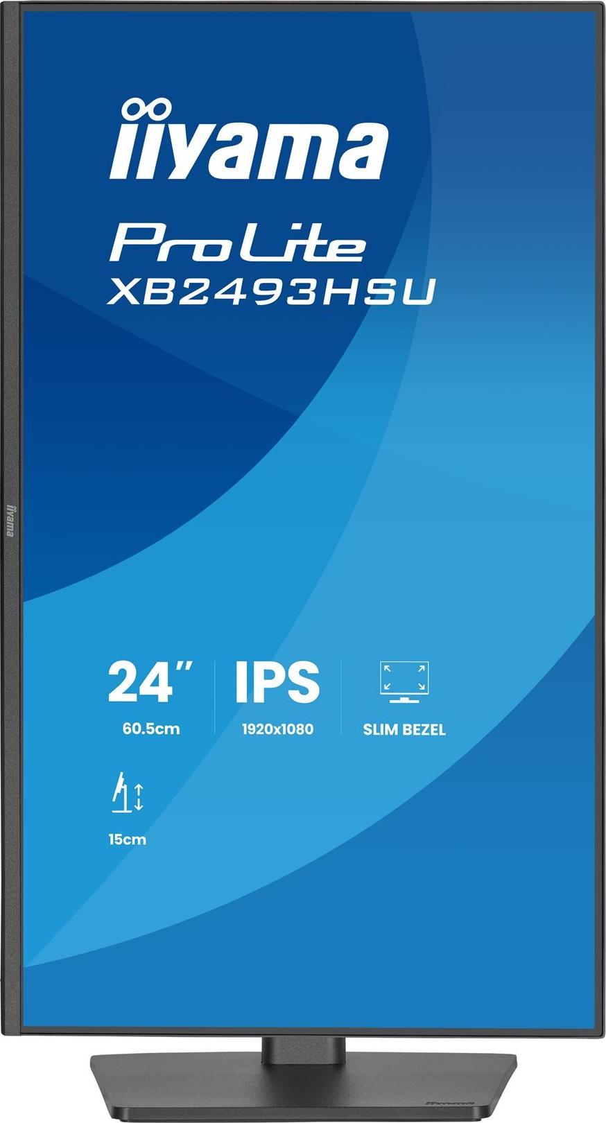 Iiyama ProLite XB2493HSU-B1 23,8" Full HD IPS-Monitor Schwarz