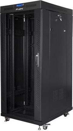 Lanberg 19" 800x1200 LCD Rack Einbauschrank Glastür sw - Rack (FF01-8227-12BL)