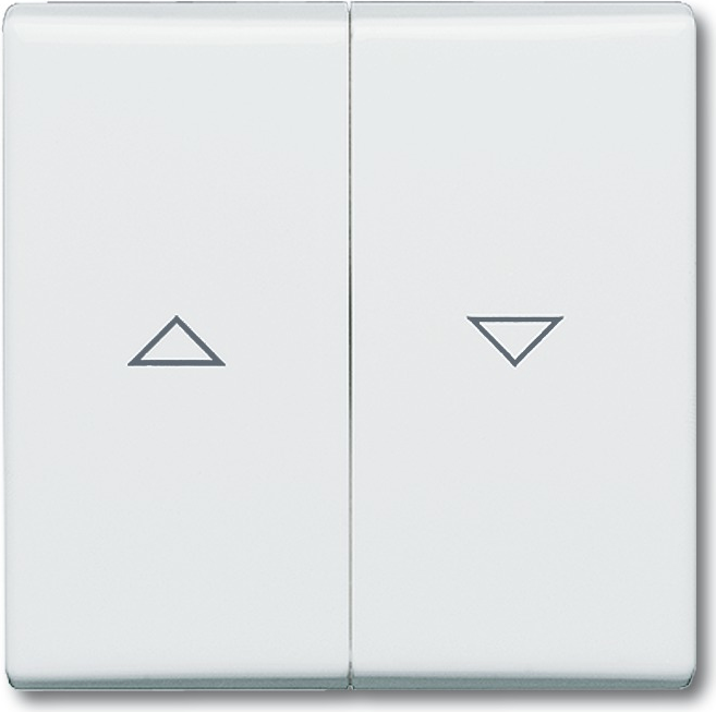 BUSCH-JAEGER Wippe f. Jalousie 2126-32 IP44 Allwetter weiss 2126-32 (1731-0-1841)