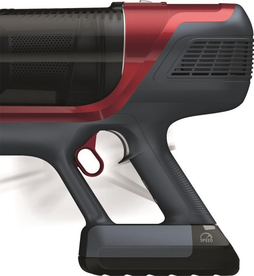 Rowenta X-Pert 6.60 Animal 100 W 45 min Rot, Grau
