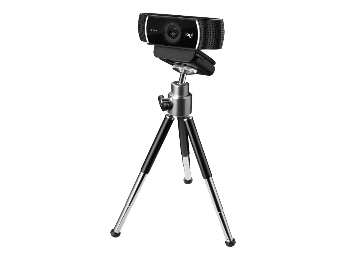 Logitech HD Pro Webcam C922 - Full HD Webcam Schwarz