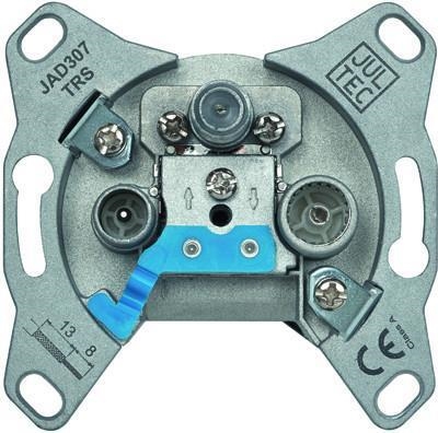 Jultec Antennensteckdose JAD307TRS3-Loch diodenentkoppelt (JAD307TRS)