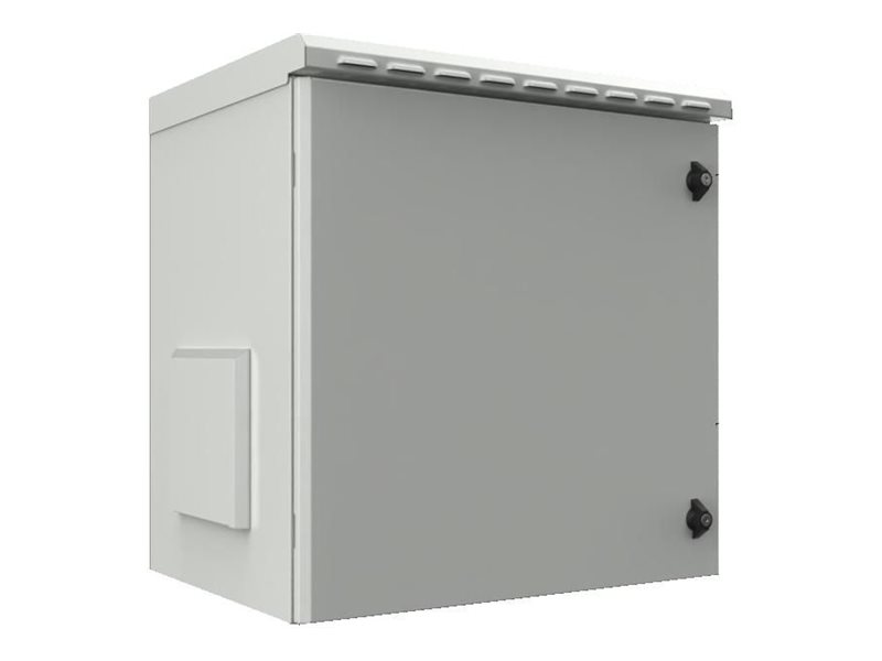 Lanview by Logon Netzwerkschrank 7U 60 x 60 cm Wandmontage IP55 Weiß