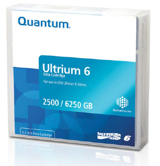 Quantum Ultrium 6 LTO Ultrium 2,5 TB / 6,25 TB Schwarz