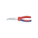 Knipex 38 25 200 Elektronik- u. Feinmechanik Flachrundzange 40° gebogen 200 mm