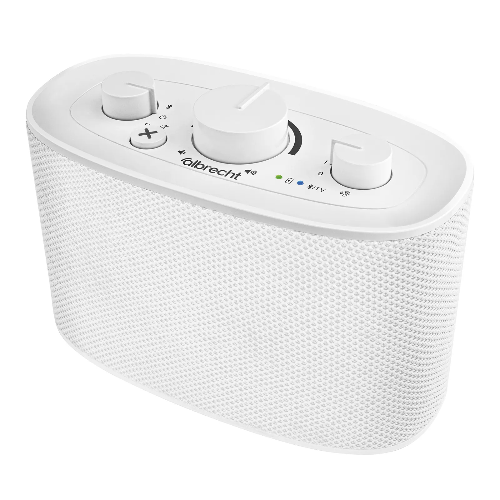 Albrecht Klaro Tragbarer Stereo-Lautsprecher 4 W Weiß