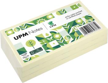 UPM Notes Haftnotiz 5655-01PG-3 125x75mm 100Bl. ge 3St. (5655-01PG-3)