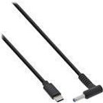 InLine® USB Typ-C zu HP Notebook (rund/klein) Ladekabel, 2m (26674)