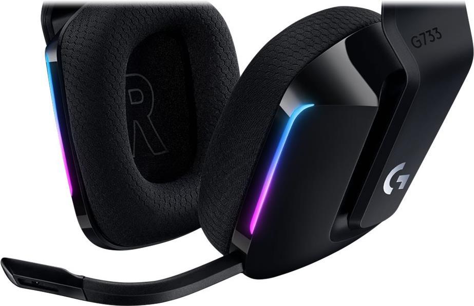 Logitech G G733 LIGHTSPEED Wireless RGB Gaming Headset Schwarz