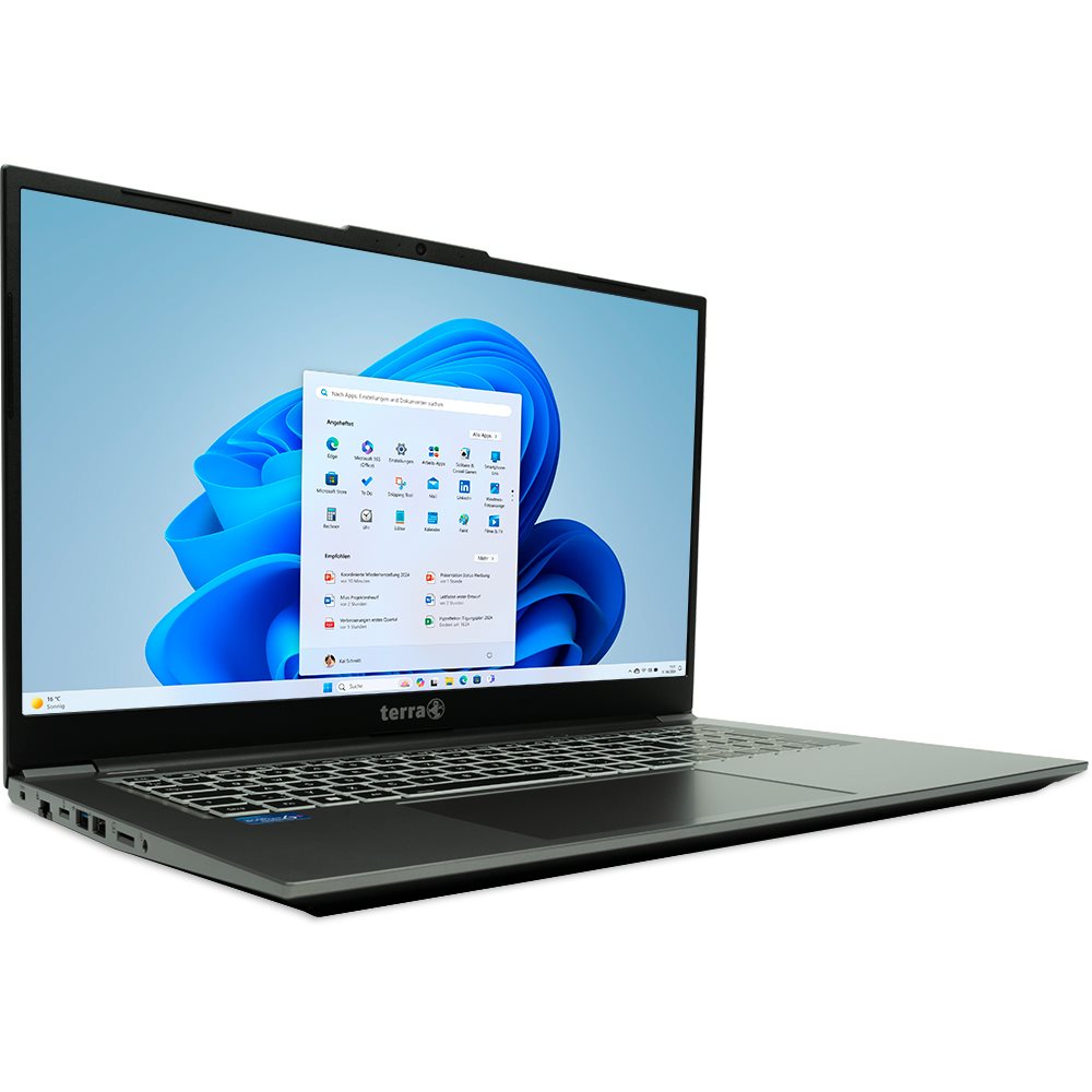 TERRA MOBILE 1717R i5-1334U 17,3" 16 GB RAM 1 TB SSD Grau