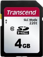 Transcend 2GB SD Card, SLC mode, Wide Temp (TS2GSDC220I)