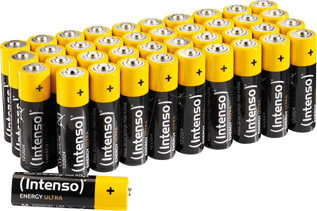 Intenso 7501520 Energy Ultra Alkaline Batterie AA Mignon 40er-Pack (7501520)