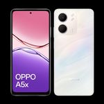 OPPO A5x 4G 4GB+128GB, 6,67-Zoll 90 Hz, 32-MP, 6000-mAh, Laser White  (OPPOA5X128WHT)