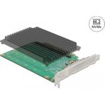Delock PCI Express x16 Card to 4 x internal NVMe M.2 Key M (90054)