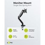 Goobay 58530 Flachbildschirm-Tischhalterung 81,3 cm (32" ) Schwarz Tisch/Bank (58530)