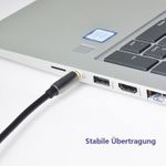 Helos Adapterkabel, Klinke 3,5mm St./2x Klinke 3,5mm Buchse, PREMIUM, schwarz Klinke 3,5mm Stecker/2x Klinke 3,5mm Buchse 3 Pin , 1x Kopfhörer + 1x Mikrofon , PREMIUM , Aluminium-Gehäuse , vergoldete Kontakte , ROHS 2.0 und REACH-konform , Farbe: schwarz (288715)