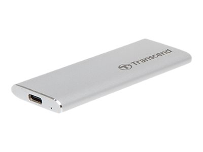Transcend ESD260C Externe SSD 1 TB USB 3.1 Gen 2 USB Type-C Silber