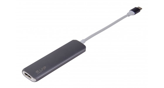 LMP USB-C Combo Multiadapter HDMI USB 3.0 USB-C Schwarz