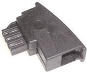 e+p T 39 TAE RJ-12 Schwarz Kabelschnittstellen-/adapter (T39)