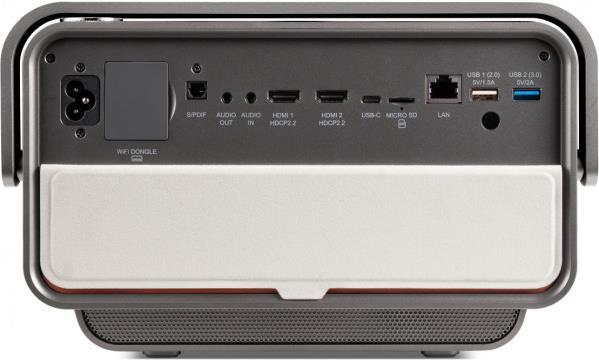 Viewsonic X10-4K Beamer 2400 ANSI Lumen LED 2160p (3840x2160) 3D Desktop-Projektor Schwarz (X10-4K)