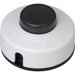 Kopp 191801088 Fußschalter 1P Schwarz - Weiß Elektroschalter (191801088)