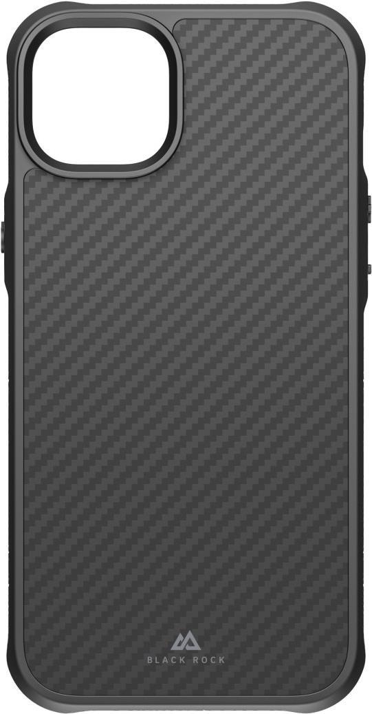 Black Rock Cover Robust Carbon für Apple iPhone 14 Max, Schwarz (00215187)