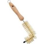 Peggy Perfect Überlauf-Reinigungsbürste, Holz natur Holzgriff, Naturborste, mit Aufhängeöse, Länge: 230 mm, - 1 Stück (9754)