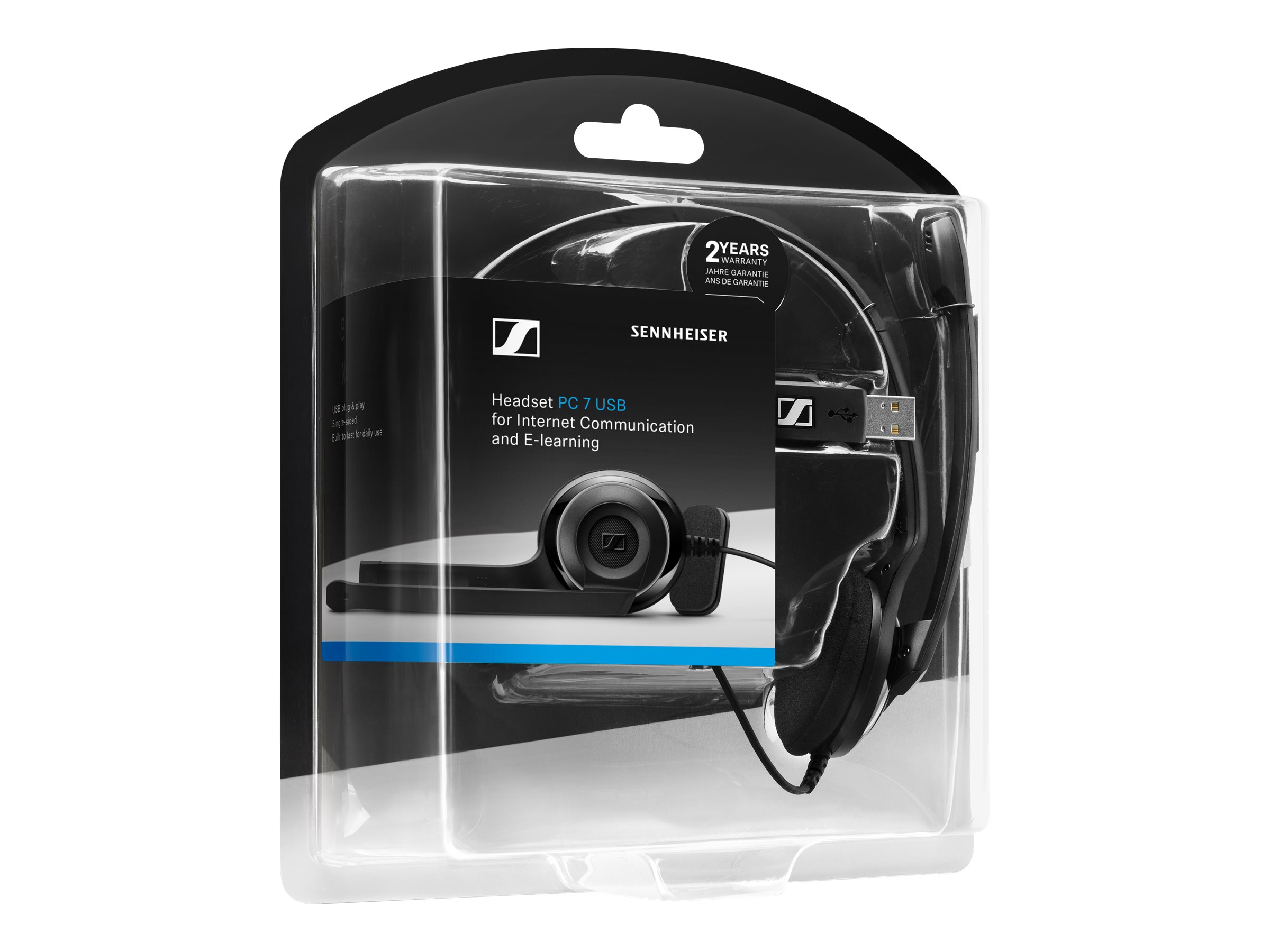 Sennheiser PC 7 USB Headset On-Ear einseitig kabelgebunden