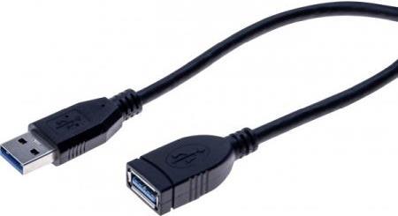 Tecline 532462 USB Kabel 3 m USB 3.2 Gen 1 (3.1 Gen 1) USB A Schwarz (532462)