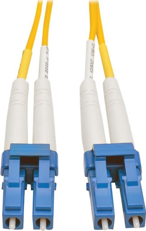 Eaton Tripp Lite Series Duplex Singlemode 9/125 Glasfaser-Patchkabel LC/LC 1 m Gelb