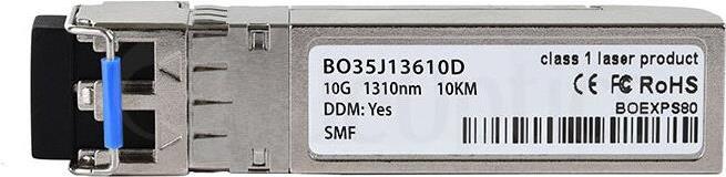 Kompatibler Viavi JMEP-10LR10A00 BlueOptics BO35J13610D SFP+ Transceiver, LC-Duplex, 10GBASE-LR, Singlemode Fiber, 1310nm, 10KM, 0°C/+70°C (JMEP-10LR10A00-BO)