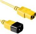 MicroConnect Power Cord C13-C14 3M Yellow (PE040630Y)