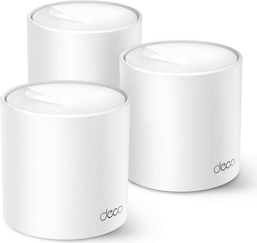 TP-Link Deco X10 Dual-Band (2,4 GHz/5 GHz) Wi-Fi 6 (802.11ax) Weiß 2 Intern (Deco X10(3-pack))