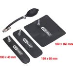 KS TOOLS Druckkissen-Satz mit Handpumpe, 4-tlg. (150.1685)