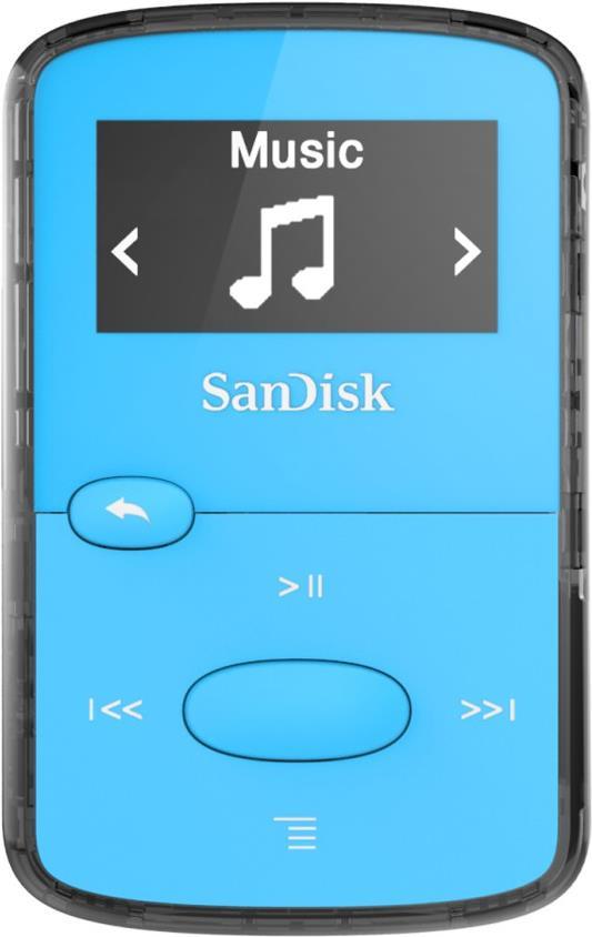 SanDisk Clip Jam Digital Player 8GB Blau (SDMX26 008G E46B)  - Onlineshop JACOB Elektronik