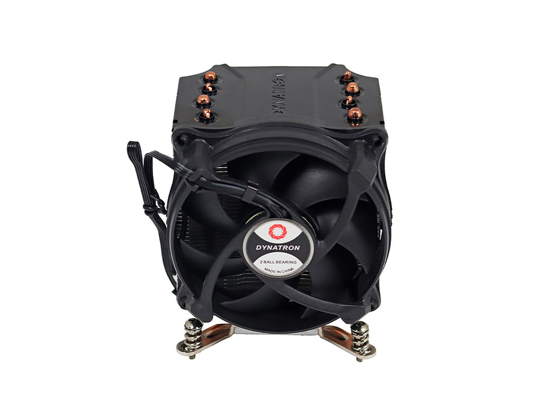 Dynatron Q6 Prozessor-Luftkühler Sockel 1700 3U 92 mm Schwarz, Silber