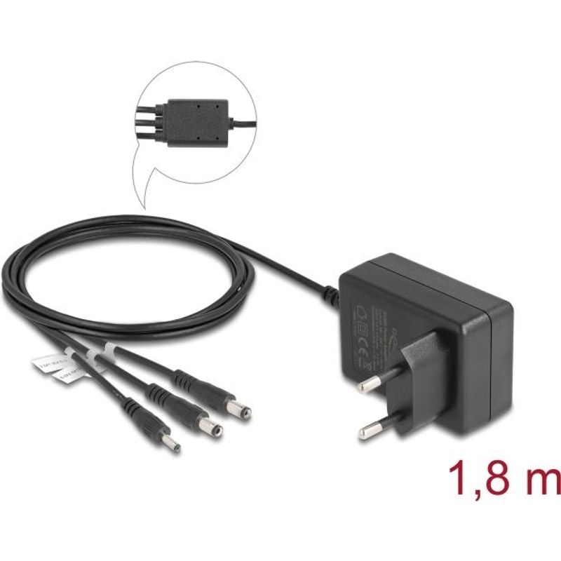 DeLOCK 41466 Netzteil & Spannungsumwandler 41466