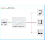 Microconnect MC-POEADAPTER-60W-USB-C PoE-Adapter Schnelles Ethernet 20 V (MC-POEADAPTER-60W-USB-C)
