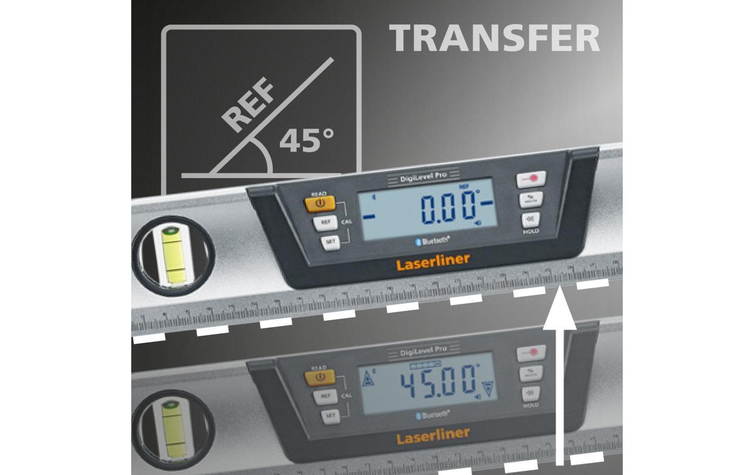 Laserliner DigiLevel Pro 60 600 mm 0,5 mm/m Grau