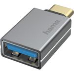 Hama 00200300 Kabeladapter USB Type-A USB Typ-C Grau (00200300)