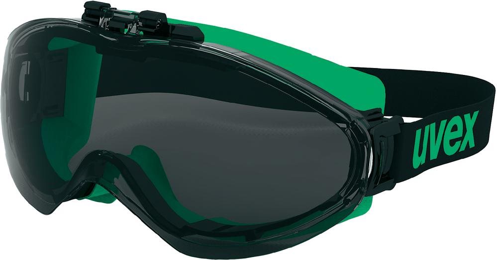Uvex 9302043 Schutzbrille/Sicherheitsbrille Grün - Schwarz (9302043)
