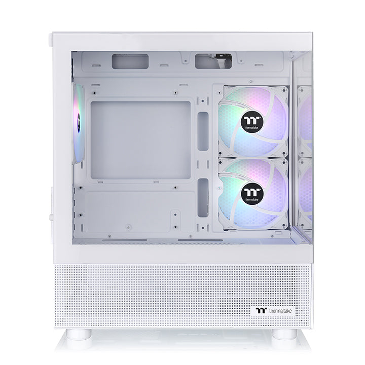 Thermaltake View 170 TG ARGB Mid Tower Systemgehäuse Micro ATX Snow