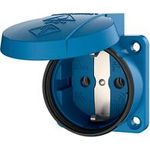 MENNEKES Elektrotechnik GmbH & Co. KG Anbaudose Schuko 16A 2polig+E 230V IP54 blau (11331)