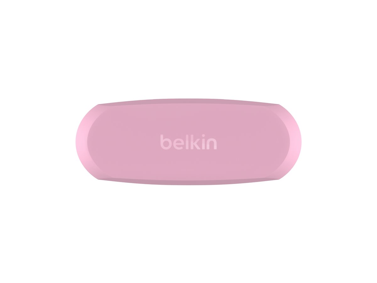 Belkin SoundForm Nano 2 for Kids Kabellose In-Ear Kopfhörer mit Mikrofon Pink