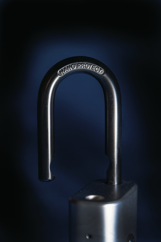 ABUS Touch ABVS62581 Fingerabdruck-Vorhängeschloss 50 mm Silber