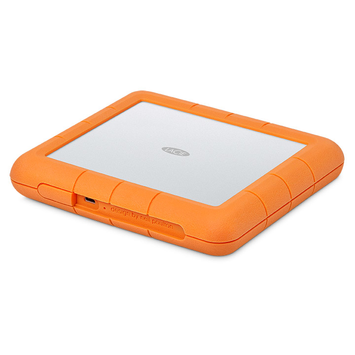 LaCie Rugged RAID Shuttle Externe Festplatte 8 TB USB-C Orange
